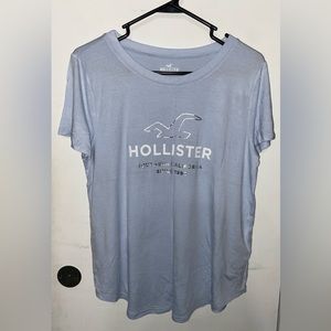Light blue hollister T-shirt